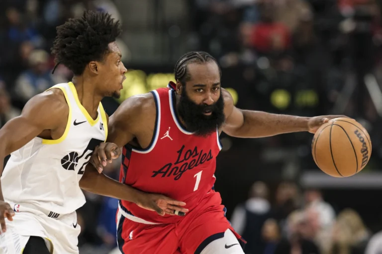James Harden Explodes for 41 Points as Clippers Rout Jazz 144-107 in Dominant Fashion