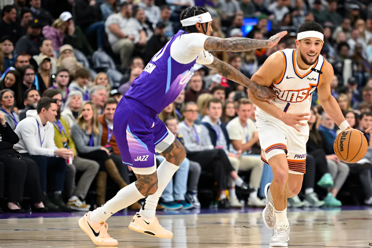 Devin Booker and Kevin Durant Shine in Suns’ High-Scoring Win Over Jazz