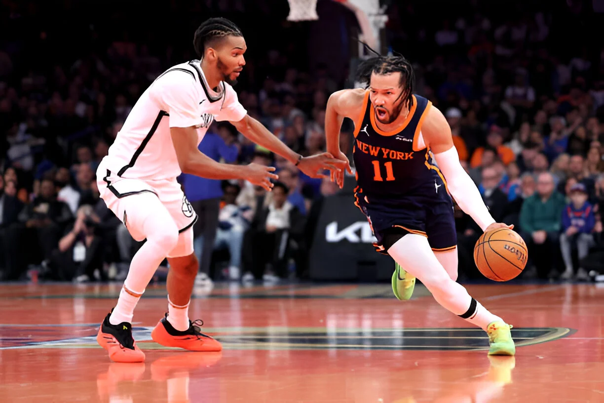 Jalen Brunson’s Clutch 3-Pointer Lifts Knicks Over Nets in Thrilling 124-122 Victory