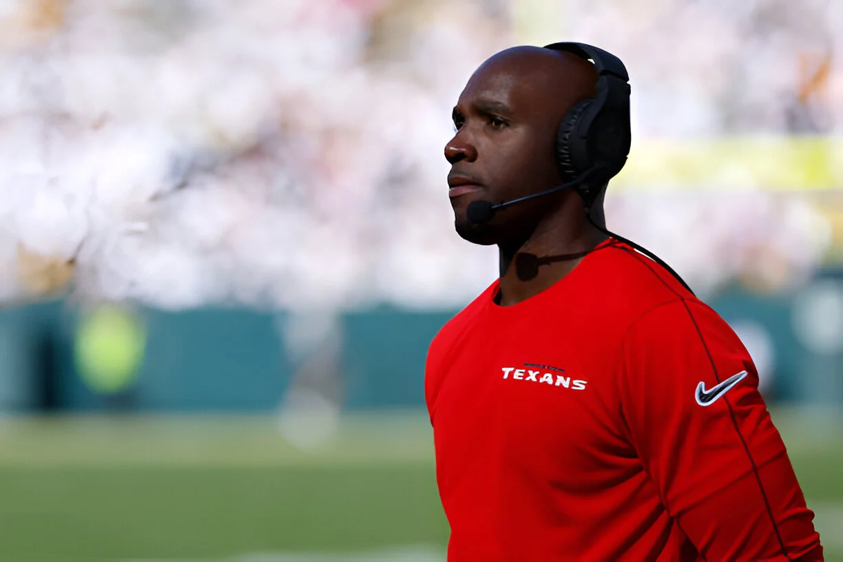 HC DeMeco Ryans says Houston’s struggles protecting C.J. Stroud should ‘get fixed’.