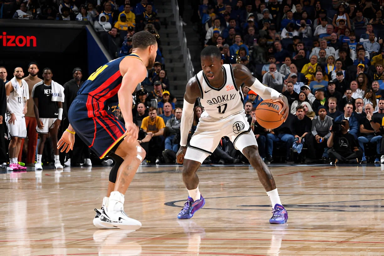 Dennis Schroder Leads Short-Handed Nets Past Warriors