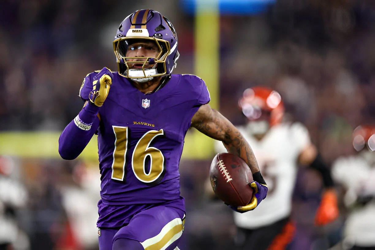 Tylan Wallace shines in purple as Ravens edge out Bengals in dramatic finish.