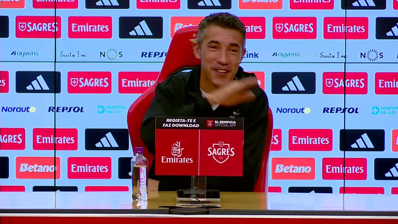 Bruno Lage on atmosphere in Da Luz, starting eleven the club and much more: Benfica vs Santa Clara.