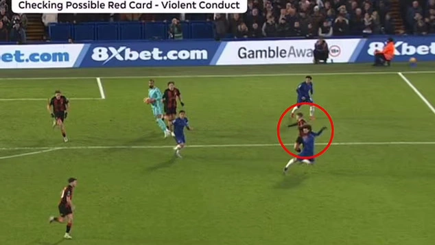 Howard Webb Explains David Brooks’ Yellow Card in the Bournemouth vs Chelsea Clash