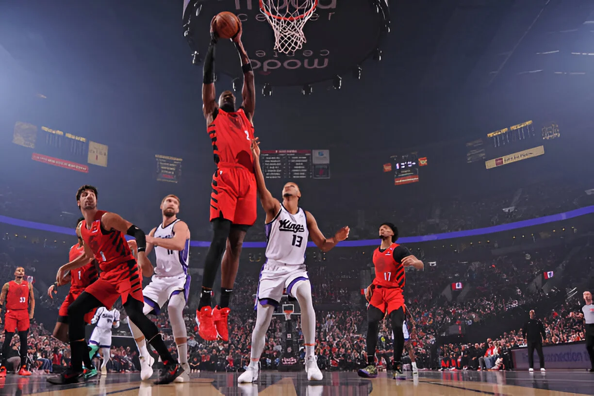 Deandre Ayton Dominates as Blazers Keep NBA Cup Hopes Alive with Win Over Kings