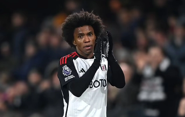 Fulham Eye Willian’s Return After Olympiacos Stint Ends Prematurely