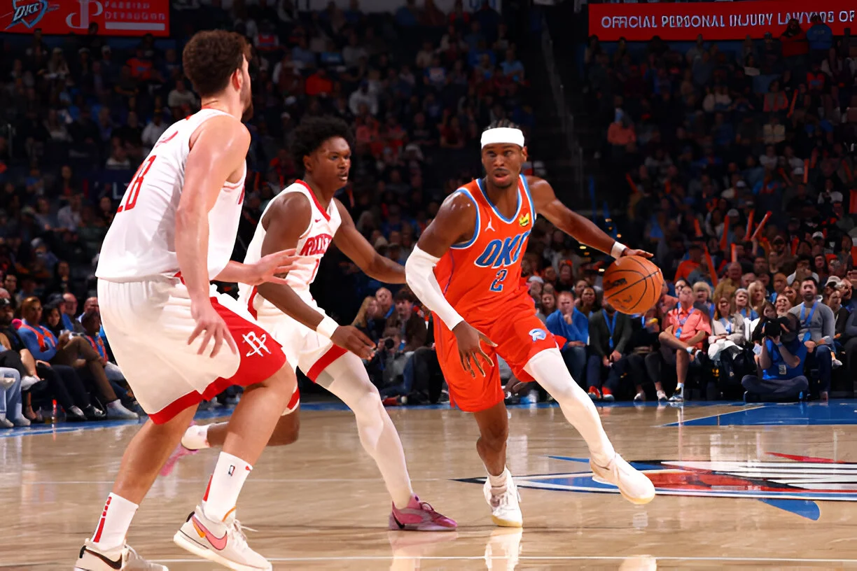 The Oklahoma City Thunder have done an impressive season so far, another win against the Rockets.