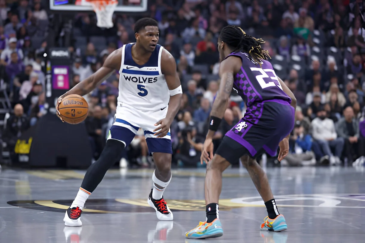 Anthony Edwards Powers Timberwolves to Overtime Win Despite De’Aaron Fox’s Historic 60-Point Game