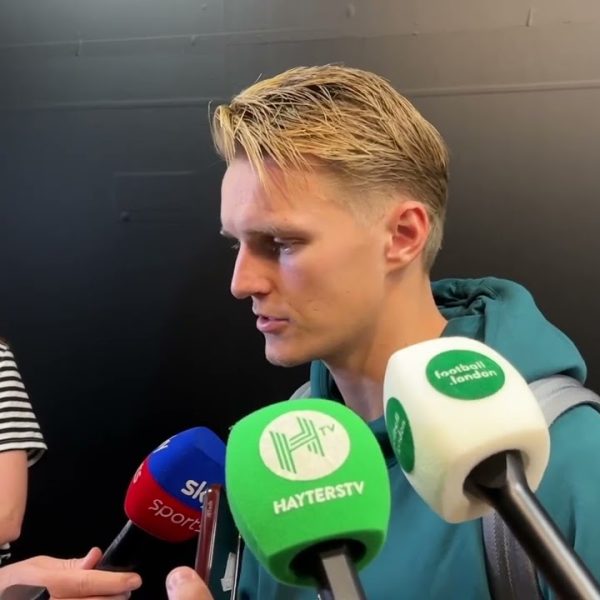 Odegaard says Arsenal are sharp and ready for the match against Manchester City on Sunday.