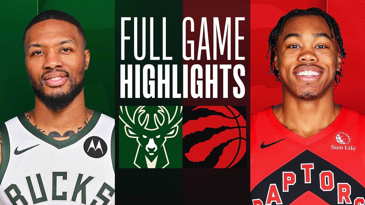 Raptors defeat Bucks with Schroder registering 24 points and 11 assists.