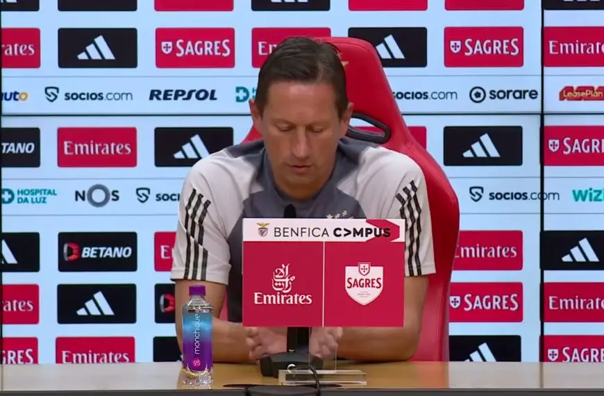 “Formations is how we put into practice:” Roger Schmidt before Benfica vs Sporting CP.