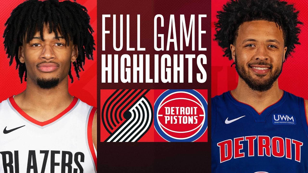 Cunningham’s 30 points can’t save his team: Trail Blazers 110-101 Pistons.