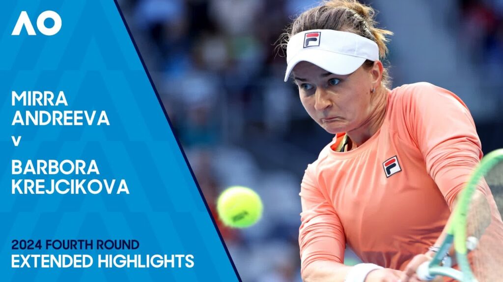 Mirra Andreeva V Barbora Krejcikova Extended Highlights | Australian ...