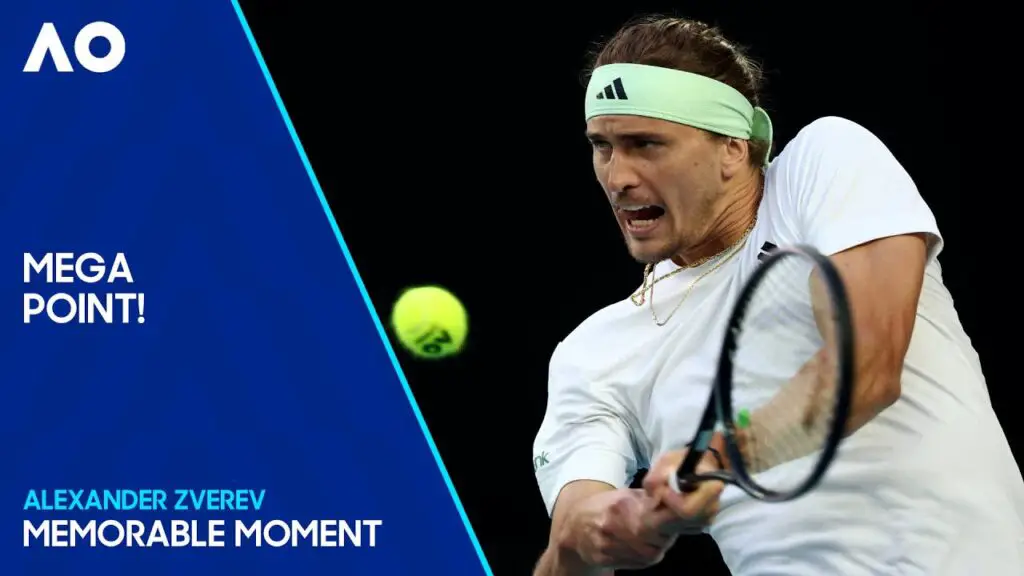 Mega Point from Alexander Zverev Australian Open 2024