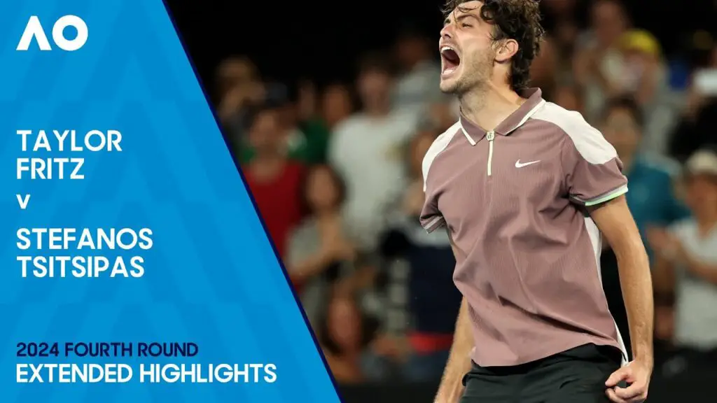 Taylor Fritz V Stefanos Tsitsipas Extended Highlights Australian Open   P9WtLRhBlsU 1024x576 