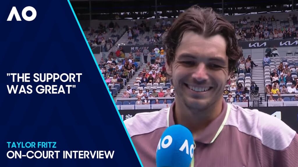 Taylor Fritz On Court Interview Australian Open 2024 Third Round   XRQwcEyAV10 1024x576 