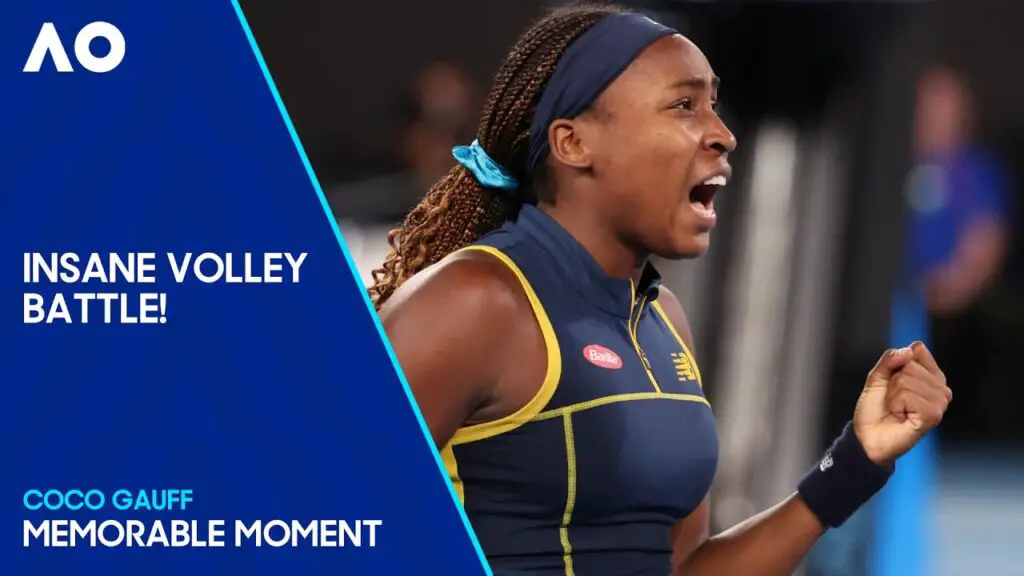 Coco Gauff Wins Crazy Net Battle! Australian Open 2024