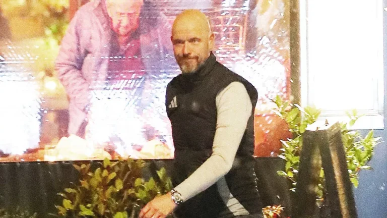 Erik Ten Hag Spotted in Manchester as Ruben Amorim Takes Charge of First Man United Training Session Erik Ten Hag Spotted in Manchester as Ruben Amorim Takes Charge of First Man United Training Session