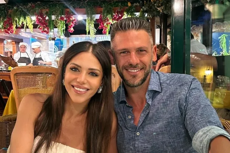 Ex-Man City WAG Evangelina Anderson Stunned as Wild Bear Rummages Through Her Bins in Mexico