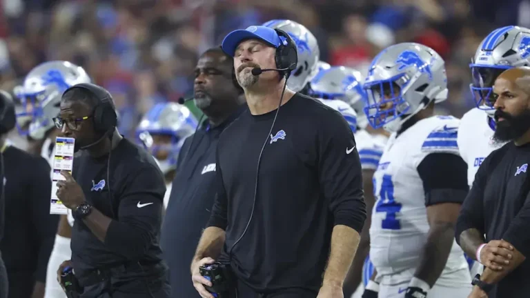 Dan Campbell thanks Lions fans for big support after comeback win over Texans