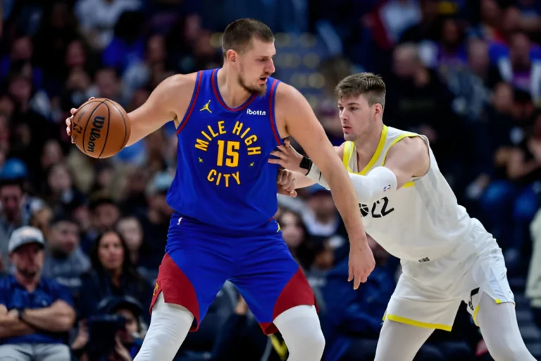 Nikola Jokic dominates as Nuggets cause Utah’s sixth straight loss.