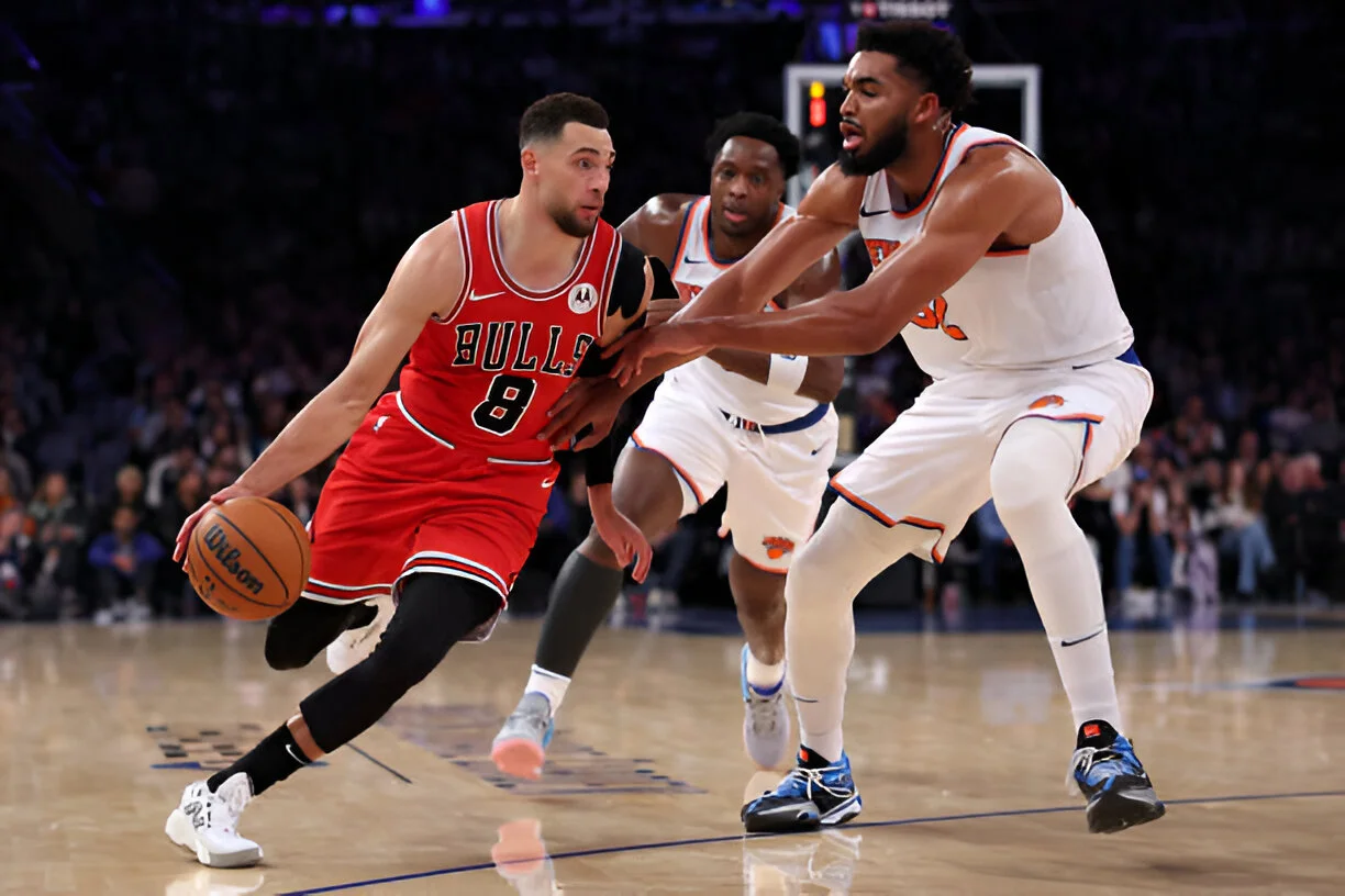 Zach LaVine Leads Bulls to 124-123 Win Over Knicks in Thrilling Finish