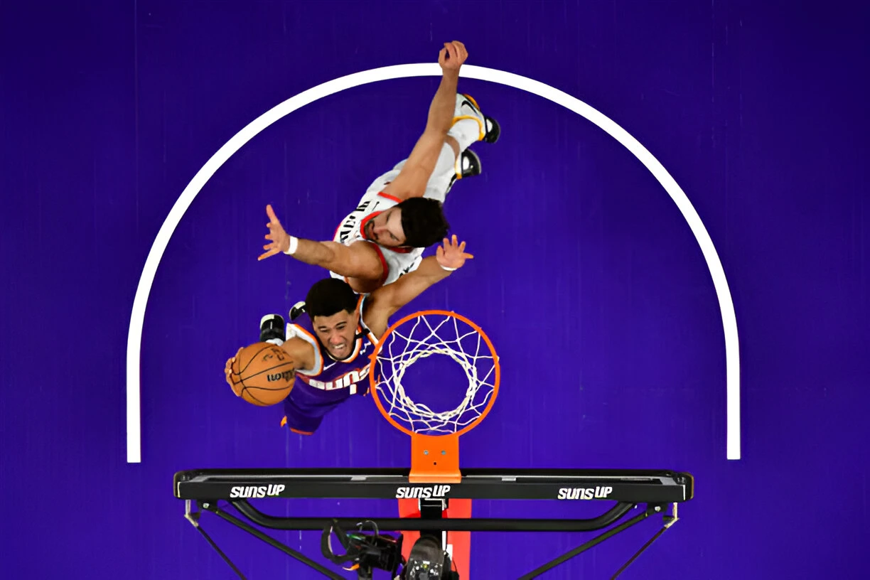 Devin Booker and Kevin Durant led the Phoenix Suns to a new level against the Trail Blazers.