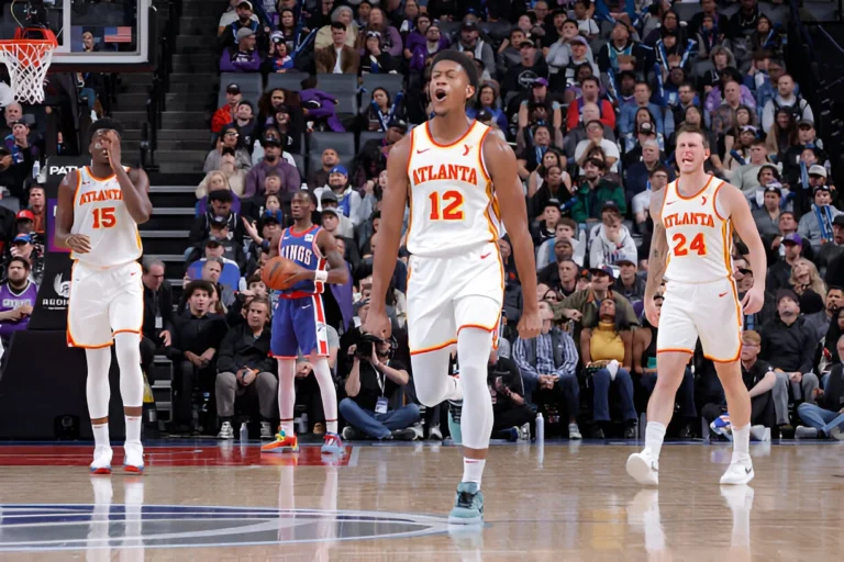 De’Andre Hunter and Dyson Daniels Lead Hawks to Narrow 109-108 Win Over Short-Handed Kings