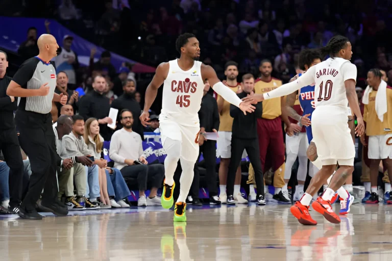 Donovan Mitchell Shines as Cavaliers Remain Perfect with 114-106 Win Over 76ers