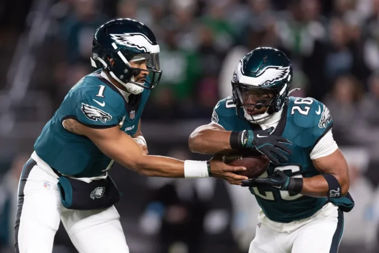 Breaking Down Saquon Barkley’s Incentive-Laden Contract with the Eagles: A Look at Yardage, Touchdowns, and Playoff Bonuses Breaking Down Saquon Barkley’s Incentive-Laden Contract with the Eagles: A Look at Yardage, Touchdowns, and Playoff Bonuses