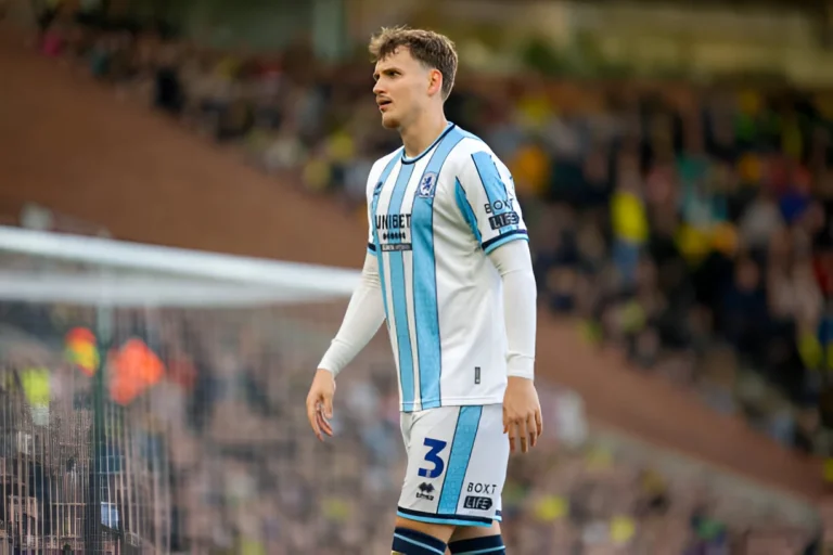 Crystal Palace Target Middlesbrough’s Van den Berg for January Swoop