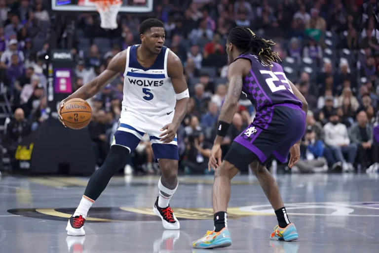 Anthony Edwards Powers Timberwolves to Overtime Win Despite De’Aaron Fox’s Historic 60-Point Game