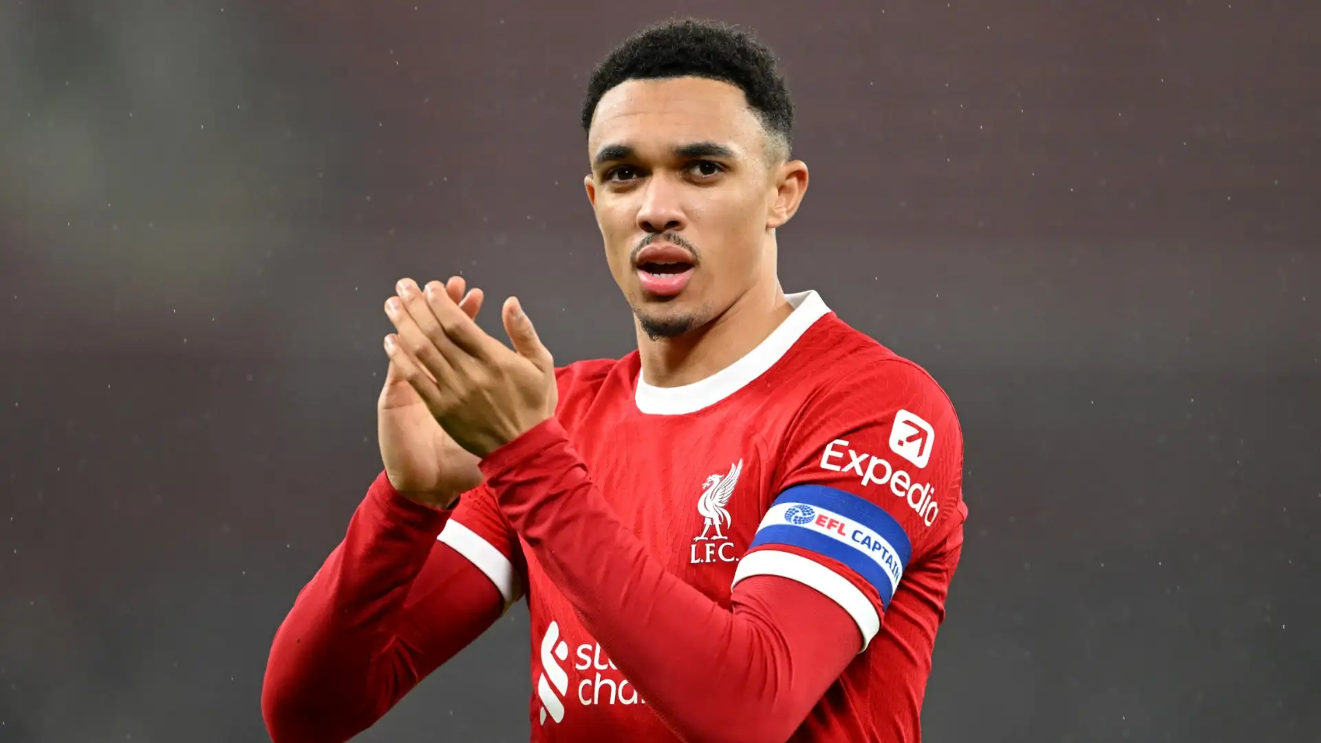Liverpool faces potential shake-up as Trent Alexander-Arnold eyes Real Madrid move, Frimpong lined up as replacement.