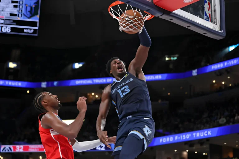 Amazing teamplay, the Memphis Grizzlies made it against the Washington Wizards.