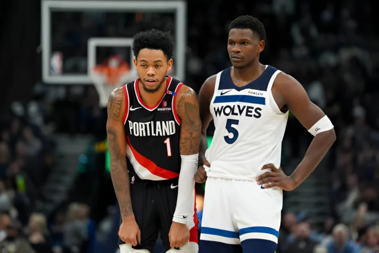 The Minnesota Timberwolves dominated the Trail Blazers thanks to a super Anthony Edwards.