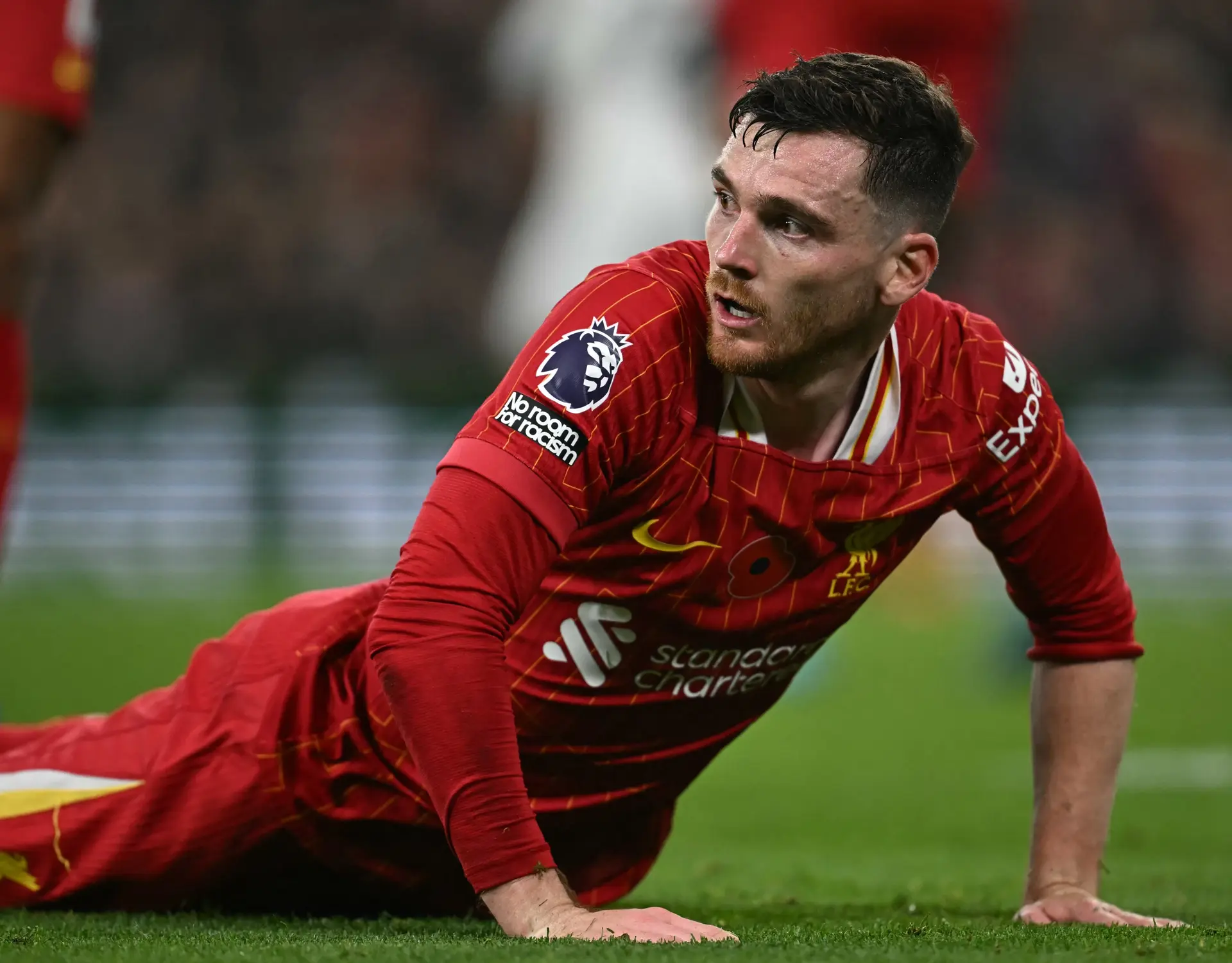 Andy Robertson determined to prove ‘doubters’ wrong after losing starting role at Liverpool