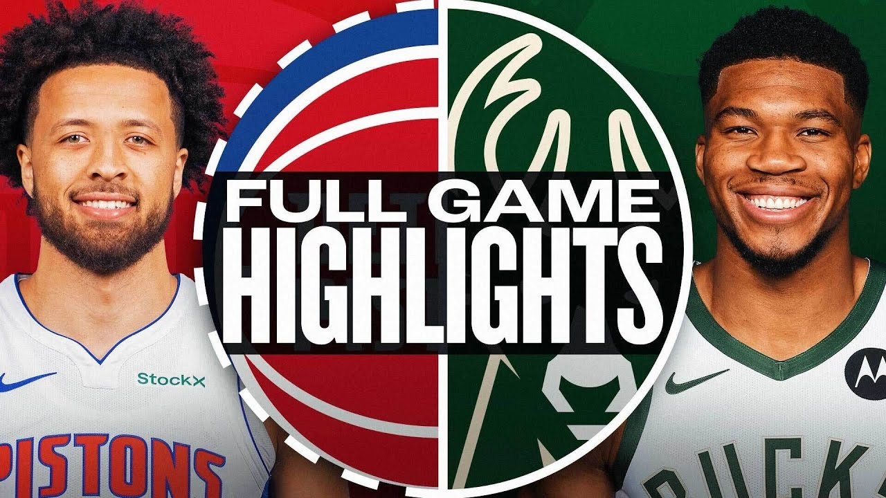 Giannis Antetokounmpo Scores 59, Bucks Outlast Pistons 127-120 in OT Thriller