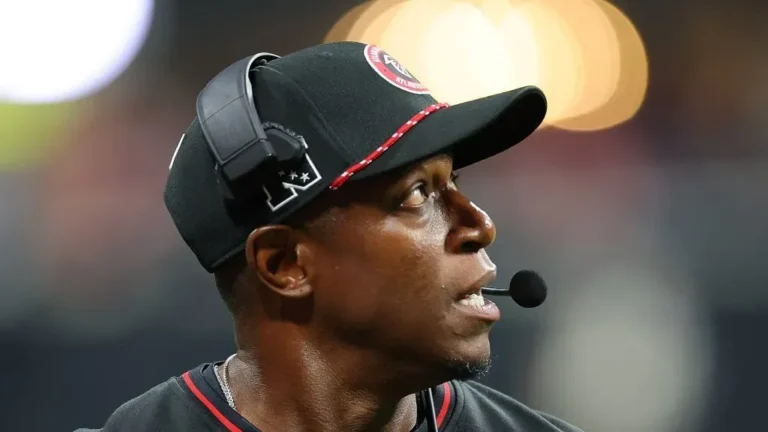 Falcons HC Raheem Morris Prepares for Tough Challenge Against Broncos QB Bo Nix in Week 11 Showdown