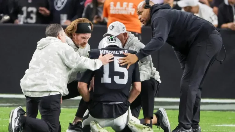 Raiders’ Quarterback Woes Deepen: Gardner Minshew Out for Season Ahead of Chiefs Matchup Raiders’ Quarterback Woes Deepen: Gardner Minshew Out for Season Ahead of Chiefs Matchup