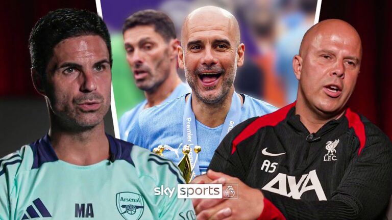 Managers react to Guardiola’s renewal: Arteta, Slot, Postecoglou and more.