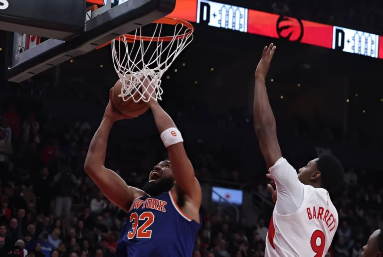 Karl-Anthony Towns Shines Late as Knicks Edge Raptors for Fifth Win in Six Games
