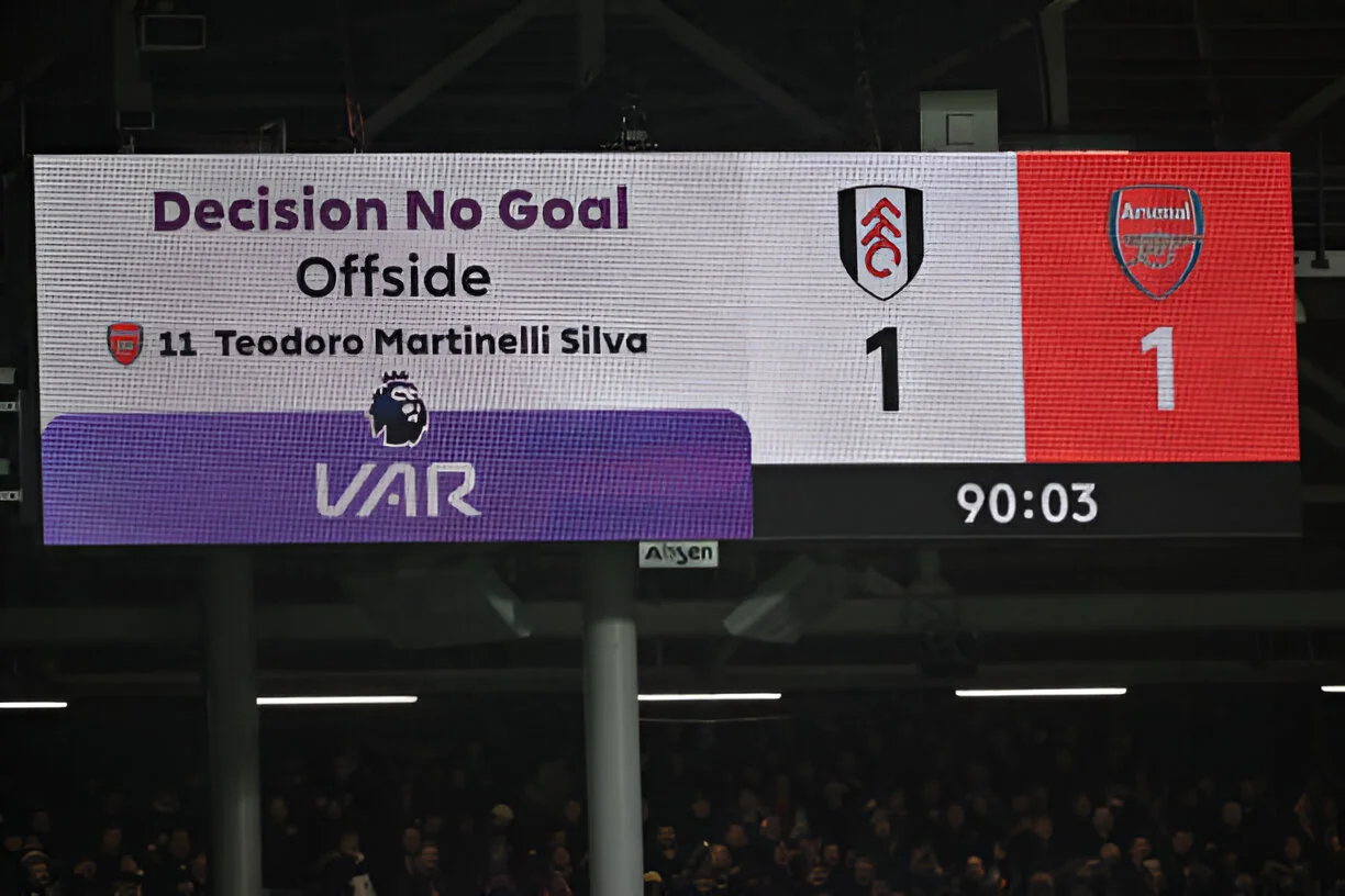Arsenal equalize in High-Drama Thriller Against Fulham: A Match Full of Controversy and Clutch Moments