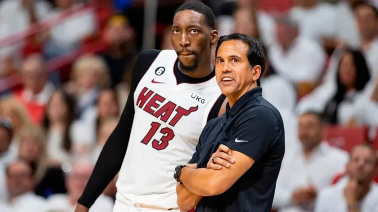 Bam Adebayo Opens Up on Heated Exchange with Coach Spoelstra During Heat’s Victory Over Suns