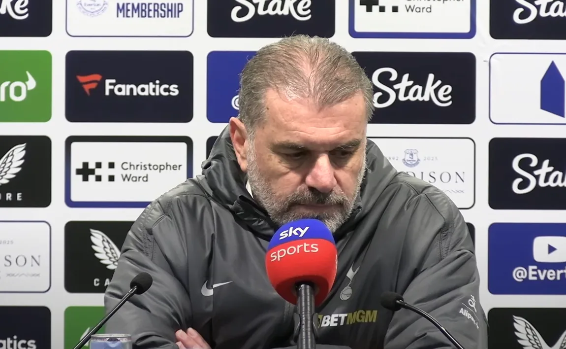 Postecoglou Addresses Dominik Solanke’s Injury After Heartbreaking 3-2 Defeat to Everton