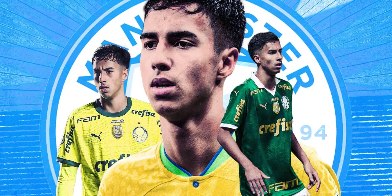 Manchester City Agree £29.4m Deal for Palmeiras Defender Vitor Reis
