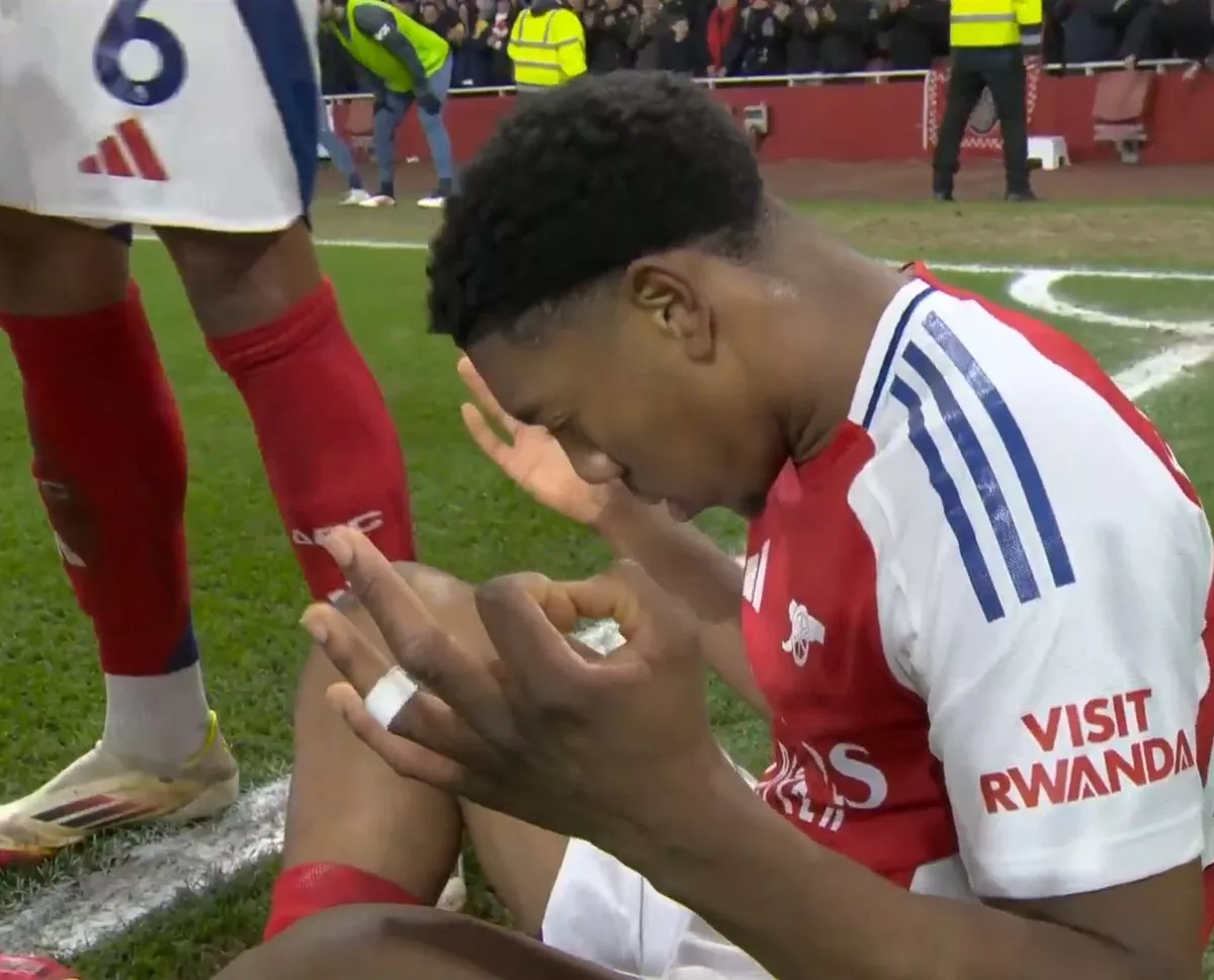 Myles Lewis-Skelly Takes Shot at Haaland with Celebration After Stunning Goal in Arsenal’s 5-1 Win Over Man City