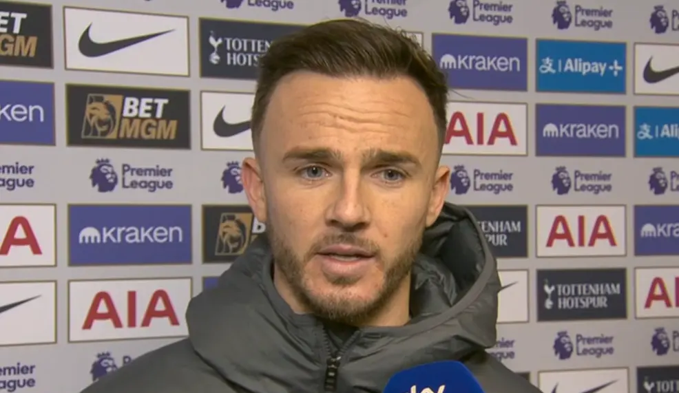 Tottenham Triumphs: Maddison’s Magic Seals a Narrow Victory as He Cannot Hide his Joy After the Game