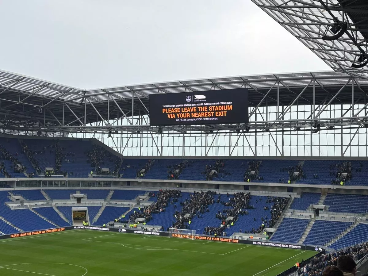 Evacuation Drill Showcases Safety Measures at Everton’s State-of-the-Art Venue