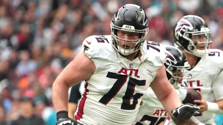 Atlanta Falcons Right Tackle Kaleb McGary Could Face Extended Absence Due to Leg Injury