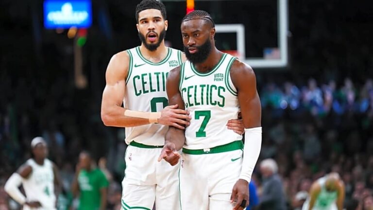 Boston Celtics Star Jaylen Brown Hilariously Reacts to Jayson Tatum’s Unexpected New Look